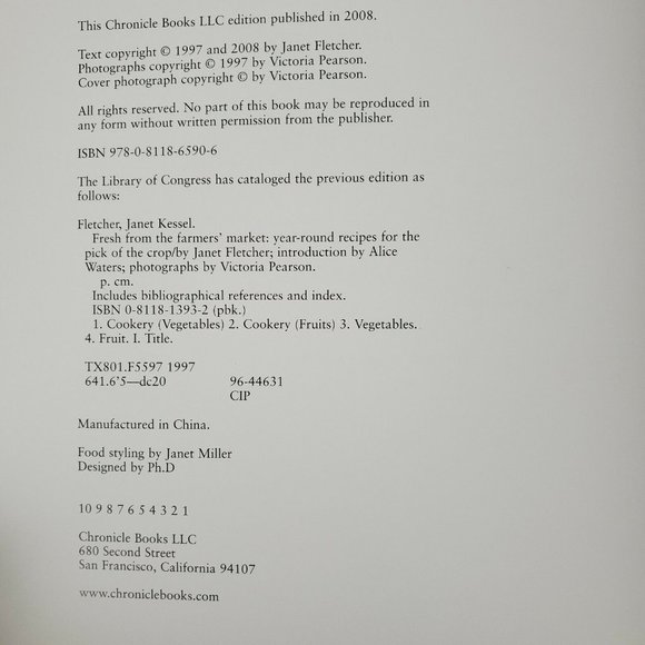 Fresh from the Farmers' Market : Year-Round Recipes for the Pick of the Crop by… - Picture 5 of 6